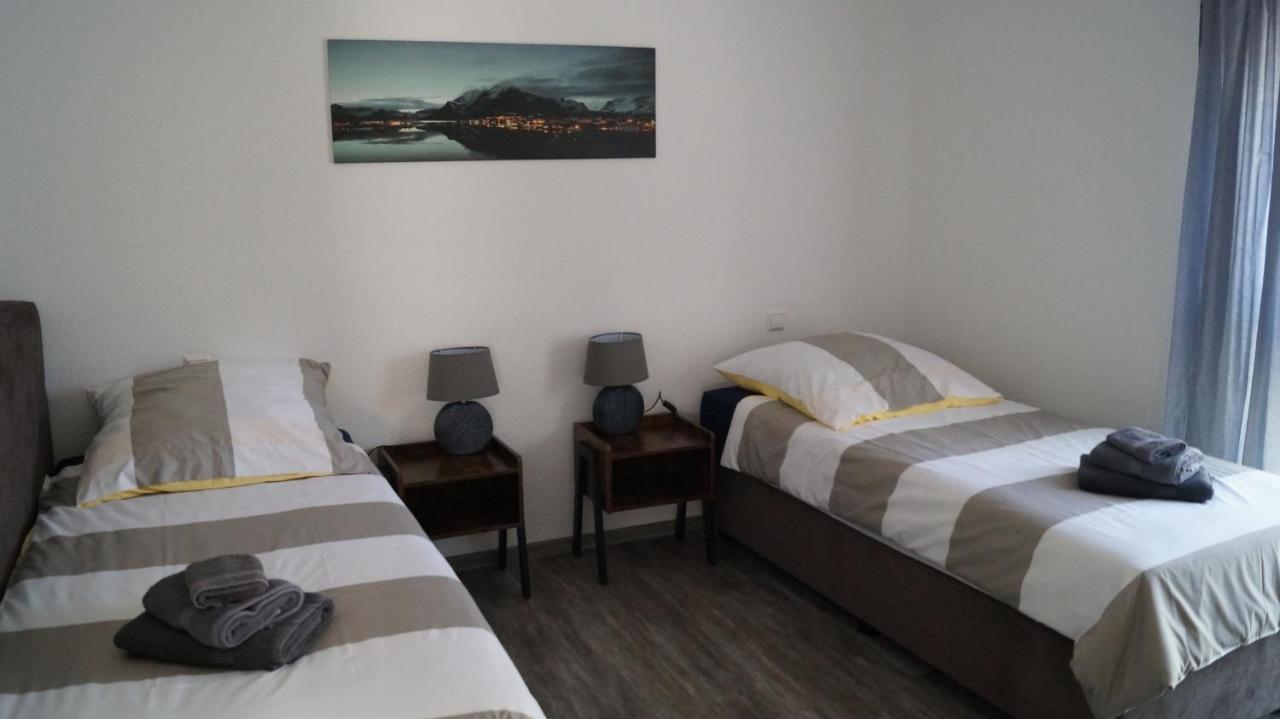 Flat11 4-Zi Wohnung Messe Karlsruhe Райнщетен Екстериор снимка